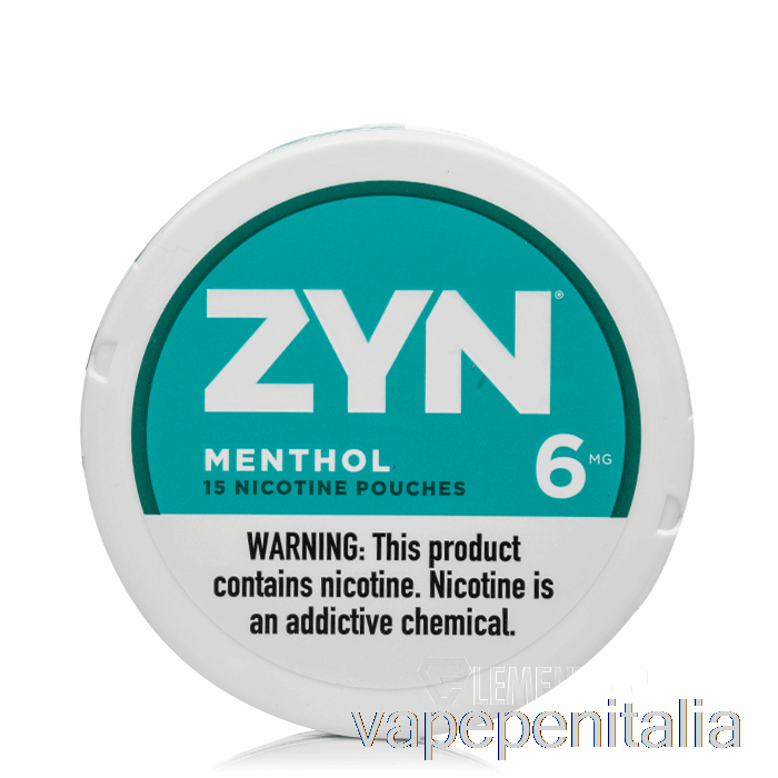 Buste Per Nicotina Vape Pen Zyn - Mentolo 6 Mg